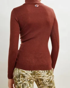 Femme La Petite Francaise Pulls^Pull en Laine mélangée Prestige noisette