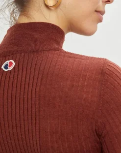 Femme La Petite Francaise Pulls^Pull en Laine mélangée Prestige noisette