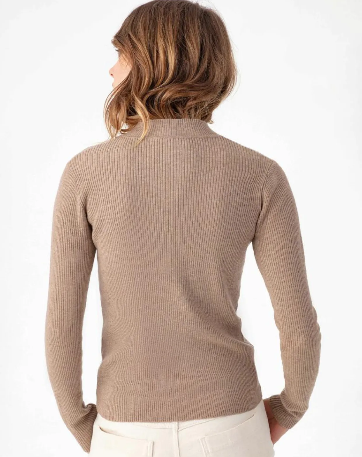 Femme Indies Pulls^Pull en Laine mélangée Talitha beige