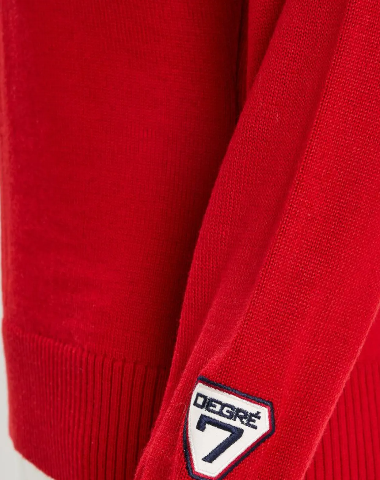 Pull en Laine mélangée Teilla rouge-Degré 7