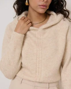 Femme Garance Paris Gilets Et Cardigans^pull en Laine mélangée Timmy beige