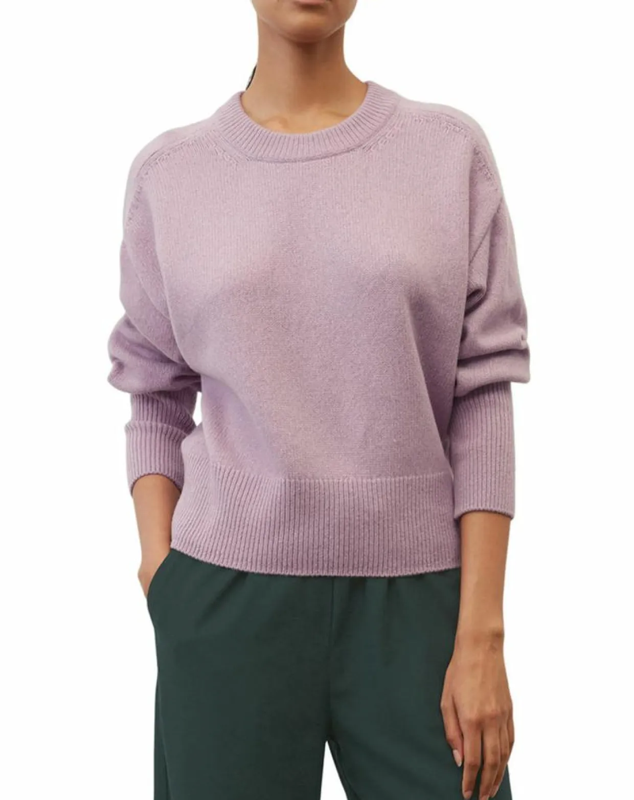Pull en Laine mélangée violet clair-Marc O'Polo Best
