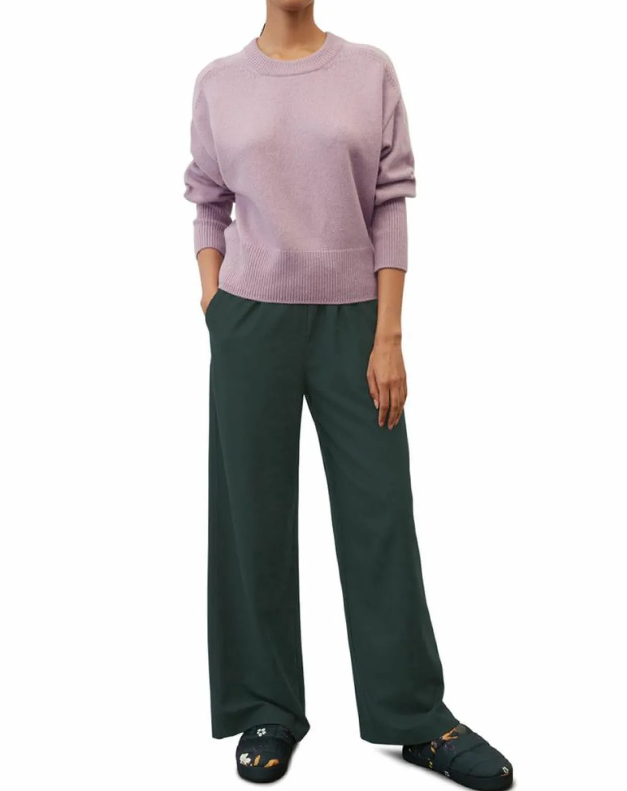 Pull en Laine mélangée violet clair-Marc O'Polo Best