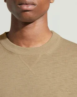 Pull en maille flammée beige-Gant Discount