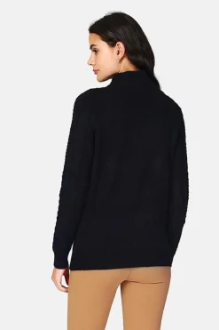Femme Assuili Sweats^Pull Encolure montante noir