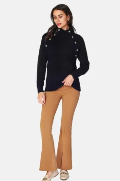 Femme Assuili Sweats^Pull Encolure montante noir
