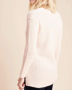 Pull Essentiel rose poudré-Le Chat Outlet