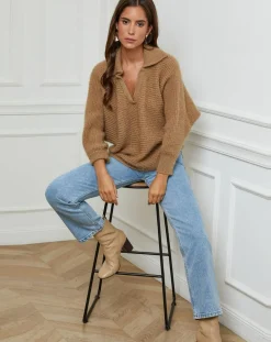 Femme L'Armoire de Suzette Pulls^Pull Eva camel