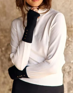 Pull Falba blanc-Lauren Vidal Best