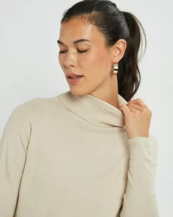 Pull fin Anouk beige-Lauren Vidal Discount