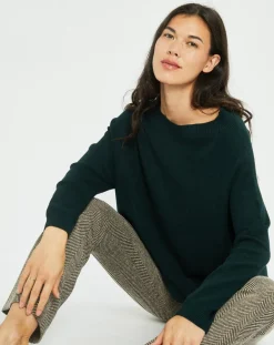 Femme Lauren Vidal Pulls^Pull fin Cosy sauge