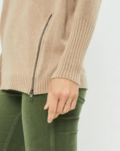 Femme Lauren Vidal Pulls^Pull fin Pearl beige