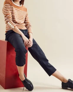 Pull fin Toulouse camel-Chloé Stora Outlet