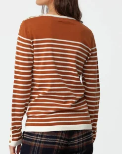 Pull fin Toulouse camel-Chloé Stora Outlet