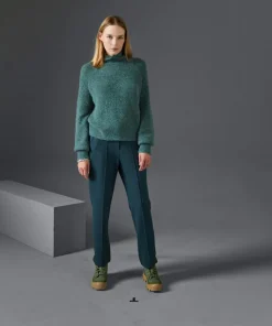 Femme Rodier Pulls^Pull Francesca col roulé vert de gris