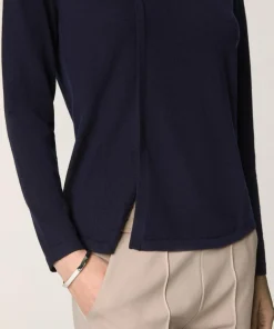 Femme Rodier Pulls^Pull Gertrude 100% laine col rond bleu marine