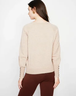 Femme Cachemire & Jo Pulls^Pull Heloise nougat