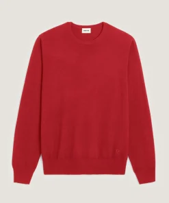 Homme Rodier Pulls^Pull Ibrahim 100% Laine rouge