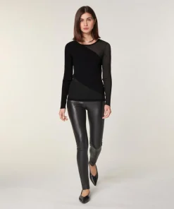Pull Igwen en Laine mélangé noir-Rodier Sale