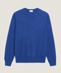 Homme Rodier Pulls^Pull Imran 100% Laine bleu azur