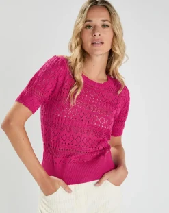 Pull Indiana fuchsia-La Petite Etoile New