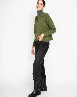 Pull Ines kaki-Assuili Clearance