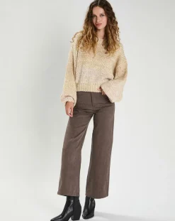Femme The Korner Pulls^Pull Jade beige/blanc