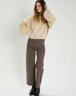 Femme The Korner Pulls^Pull Jade beige/blanc
