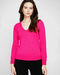 Femme Cachemire & Jo Pulls^Pull Juliette fushia