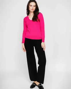 Femme Cachemire & Jo Pulls^Pull Juliette fushia