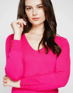 Femme Cachemire & Jo Pulls^Pull Juliette fushia