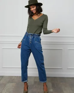 Pull Juliette kaki-Soft Cashmere Outlet