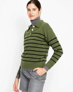 Pull Justine kaki-Assuili