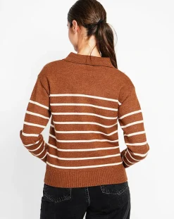 Pull Justine marron-Assuili New