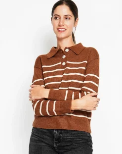 Pull Justine marron-Assuili New