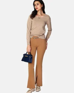 Femme Assuili Pulls^Pull Laure nougat