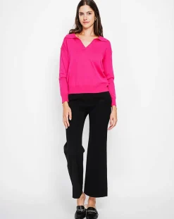 Pull Laurence fushia-Assuili