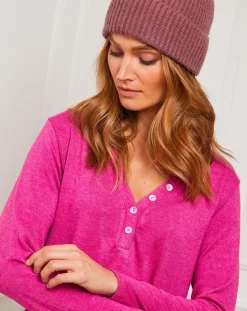 Pull Laury fushia-Fleur de cachemire Clearance