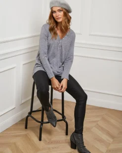Femme Fleur de cachemire Pulls^Pull Laury gris