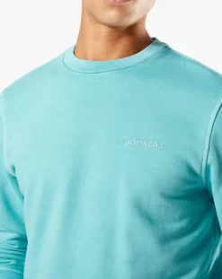 Pull Logo vert clair-Dockers Discount