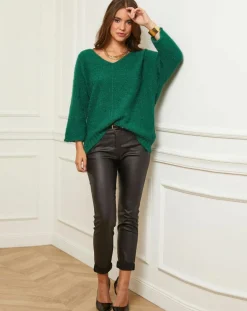 Femme Alice & Charlotte Pulls^Pull Lola vert