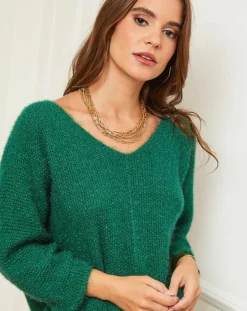 Femme Alice & Charlotte Pulls^Pull Lola vert