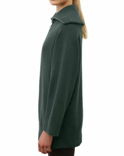 Femme Marc O'Polo Pulls^Pull long en Laine mélangé vert foncé