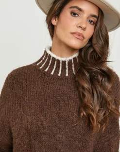 Pull Lou choco-L'Armoire de Suzette Best