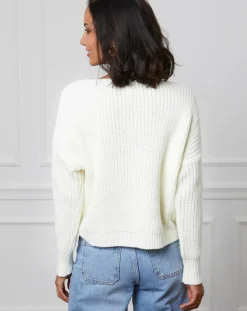 Pull Louise écru-L'Armoire de Suzette Hot