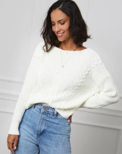 Pull Louise écru-L'Armoire de Suzette Hot