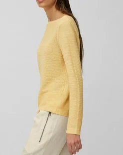 Femme Marc O'Polo Pulls^Pull maille 100% Lin jaune