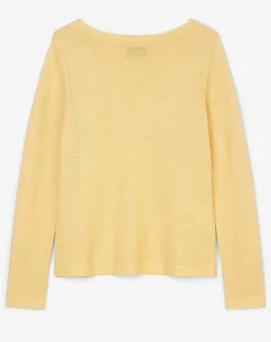 Femme Marc O'Polo Pulls^Pull maille 100% Lin jaune