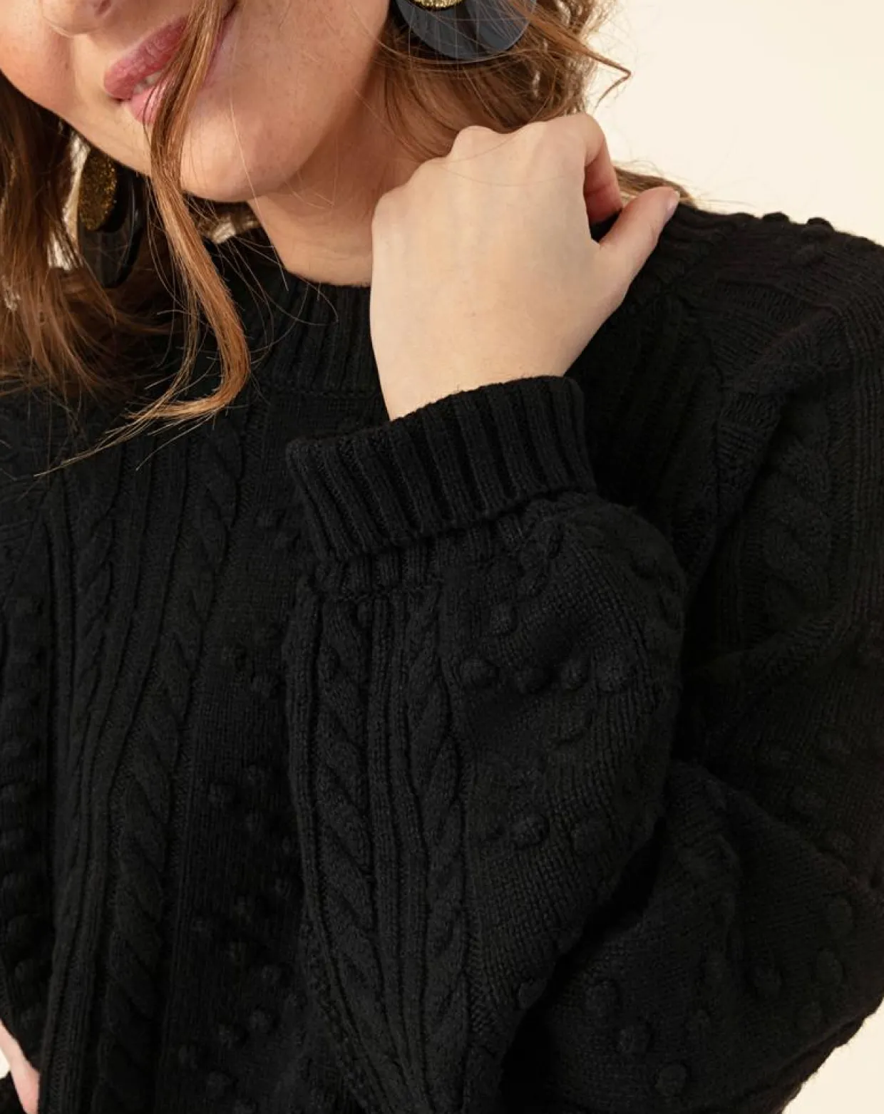 Pull Mandi noir-Indies Discount