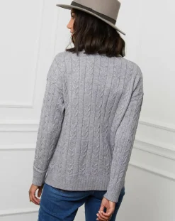 Femme Soft Cashmere Pulls^Pull Margaux gris